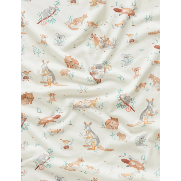 Purebaby Organic Bush Babies Strech Wrap