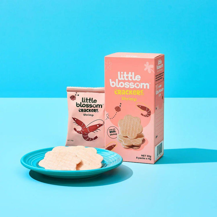 Little Blossom Crackers 32g - Shrimp