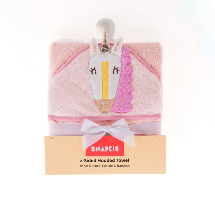 Snapkis 2-Sided Hooded Towel