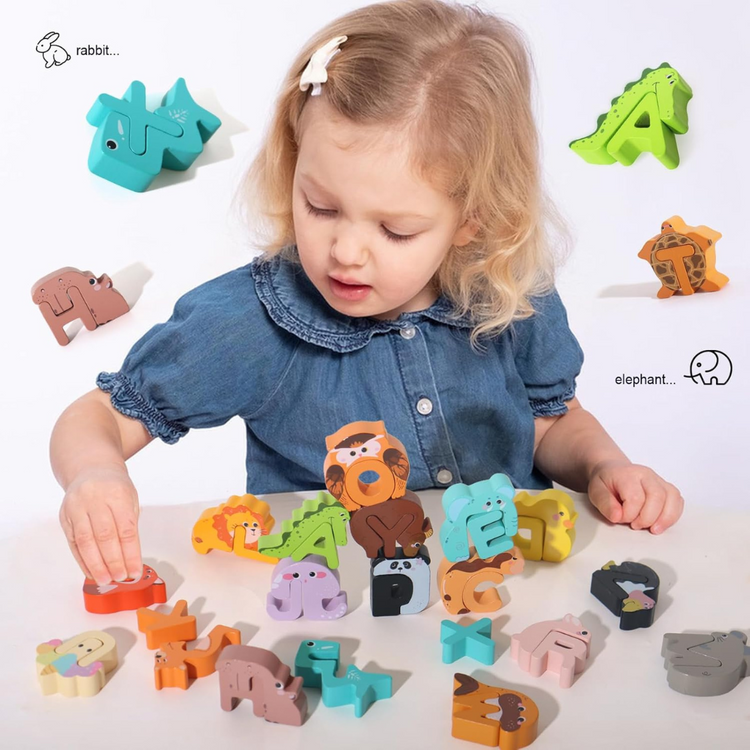 Gaabi Alphabet Creative Puzzle 3yrs+