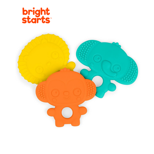 Bright Starts Gummy Buddies Textured Teethers (3m+)