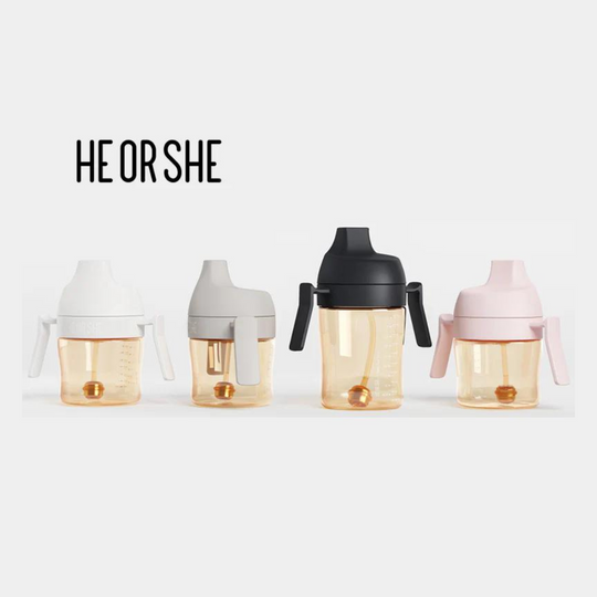 He or She Dental-Care Sippy Cup 300ml/10oz (Stage 2)