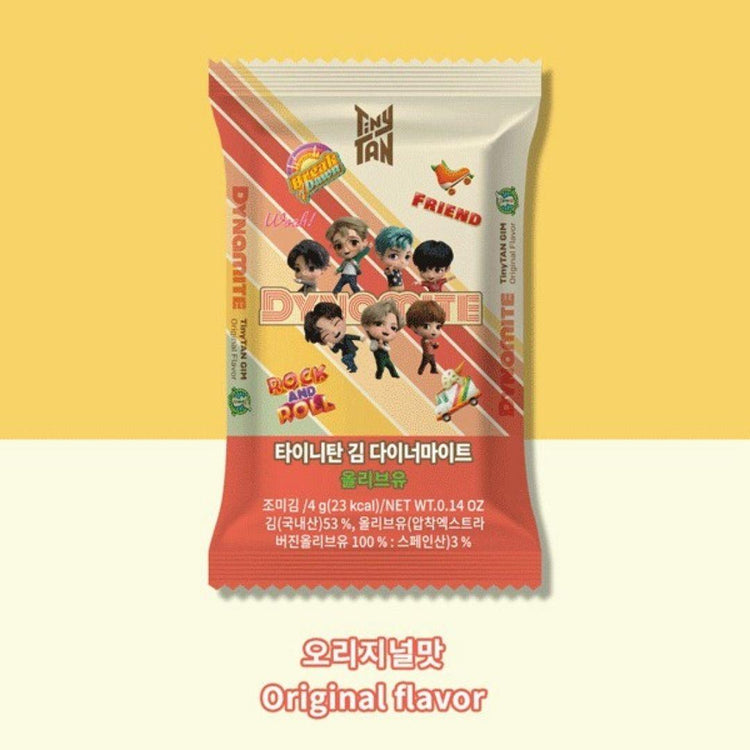 TinyTan Dynamite Seaweed Snack (Olive Oil) 16x4g