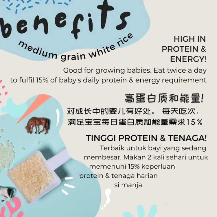 Little Baby Grains BASIC Range (6-15 Months)