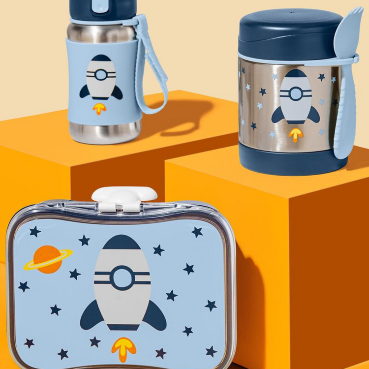 Skip Hop Spark Style Insulated Food Jar - Rocket