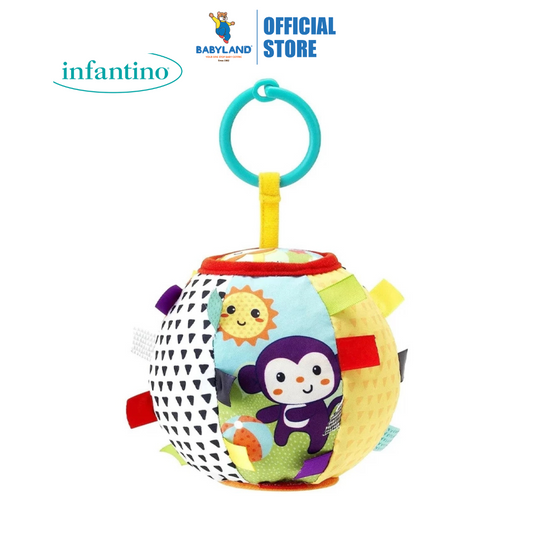 Infantino 315109 Sensory Ribbon & Chime Ball (0M+)