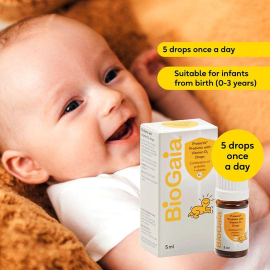 BioGaia Drops With Vitamin D3 Twin Pack