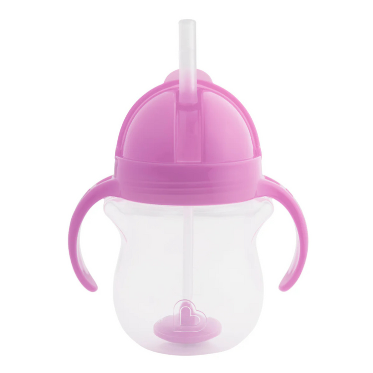 Munchkin Any Angle™ Click Lock® Weighted Straw Trainer Cup, 7oz (6m+)