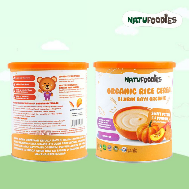 Natufoodies Organic Rice Cereal (200g) (6m+)