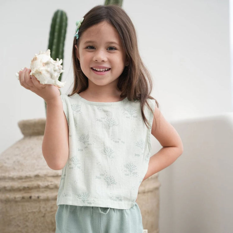 Joey & Mom Coastal Collection Kids Linen Wear for Boys & Girls | Eczema Friendly Fit