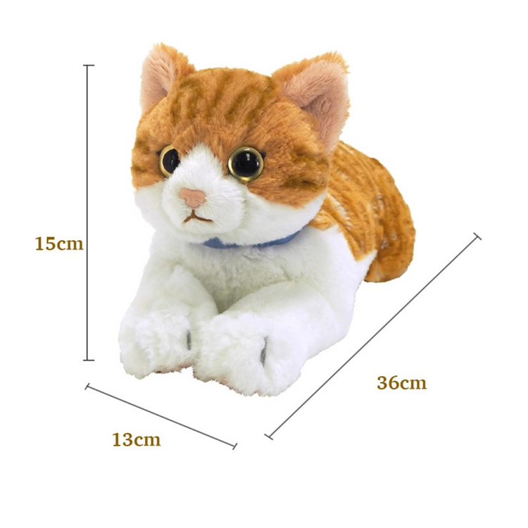 Sunlemon 7822 Chashiro - Lying Cat Stuffed Toy S
