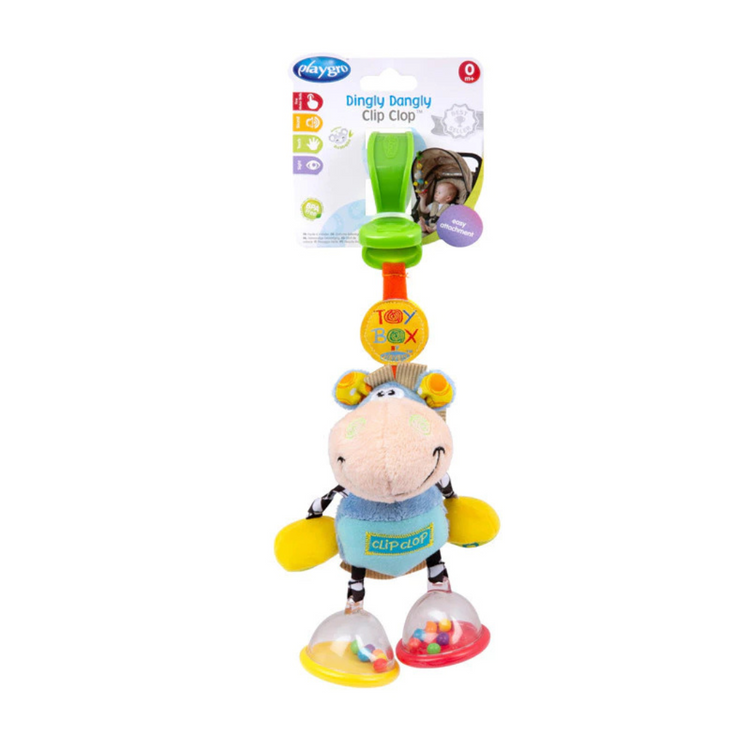 Playgro Toy Box Dingly Dangly Clip Clop (0m+)