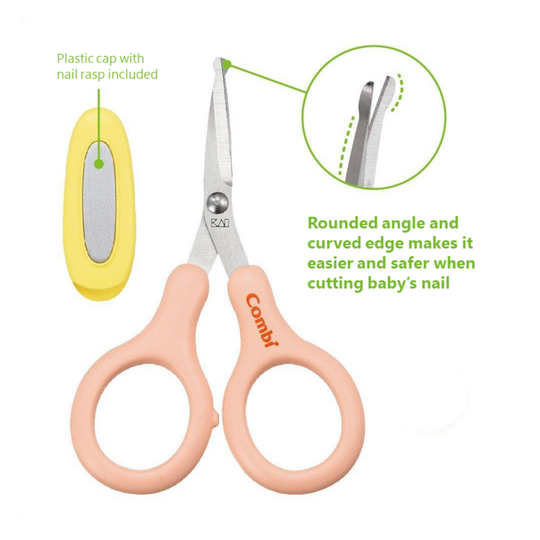 Combi Baby Label Nail Scissors (12m+)