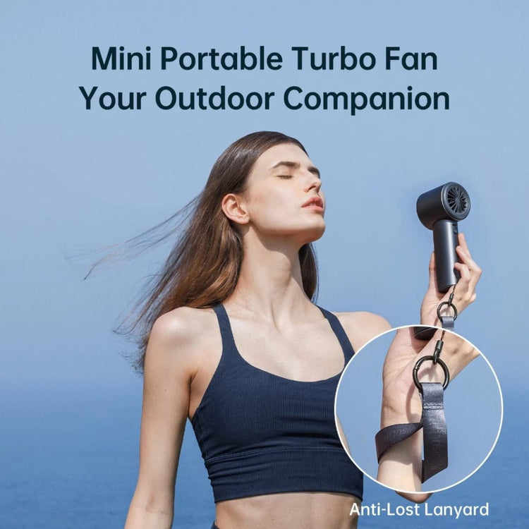 JisuLife Handheld Fan Pro1 (3600mAh) | 100 Speed | Turbo Strong Wind | Portable | Lightweight | Rechargeable