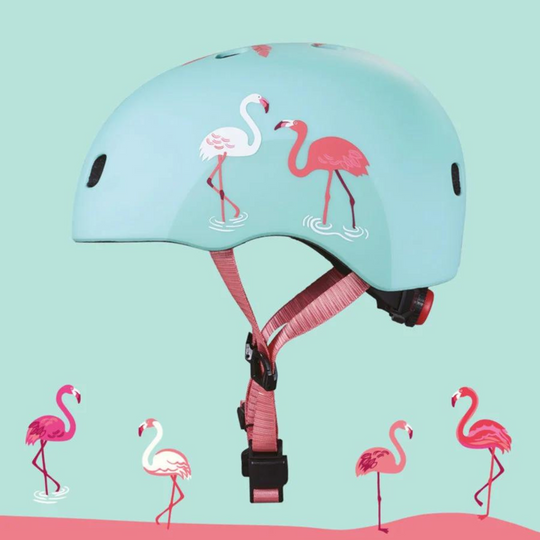 Micro Safety Helmet Flamingo M (52-56cm)