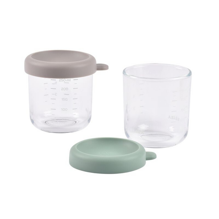 Beaba Glass Containers 250ml (2-pack)