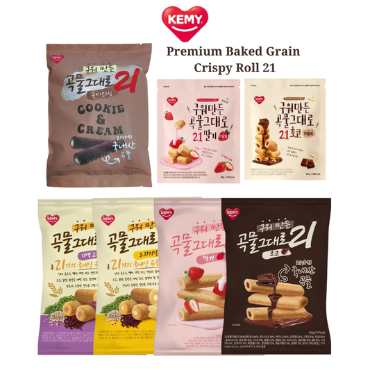 KEMY Premium Baked Grain Crispy Roll 21 (12m+) (150g/80g)