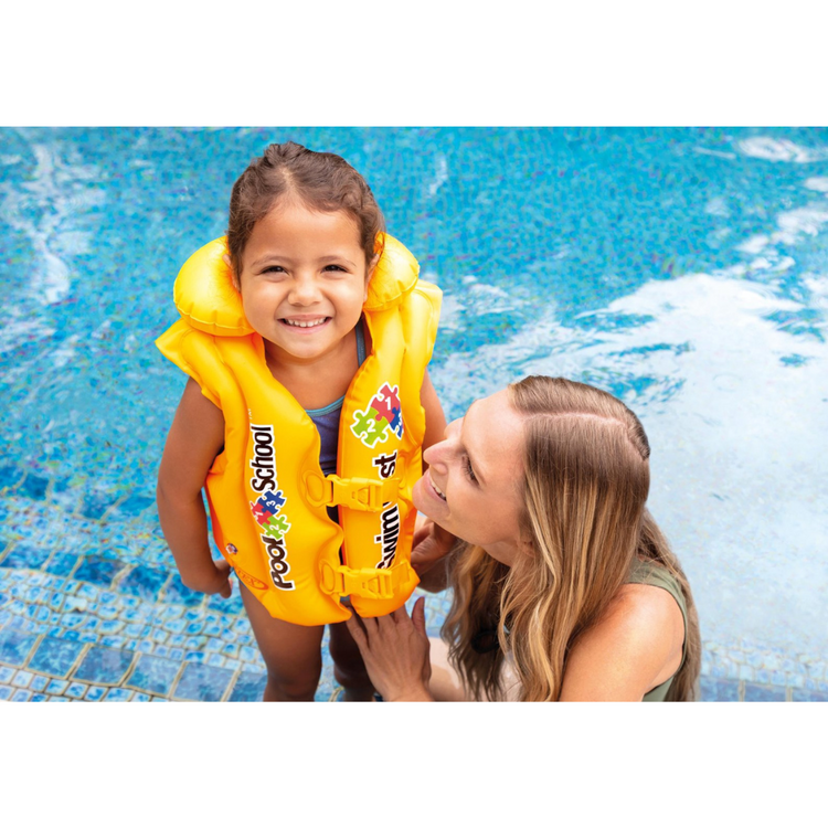 Intex Deluxe Swim Vest Pool School Step 2 IT 58660EU