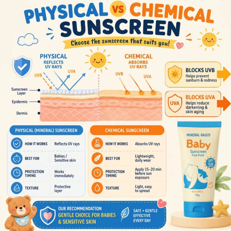 Nootkaherb Baby Sunscreen Face & Body SPF30 50g | Food-Grade sunscreen | 1st in Malaysia
