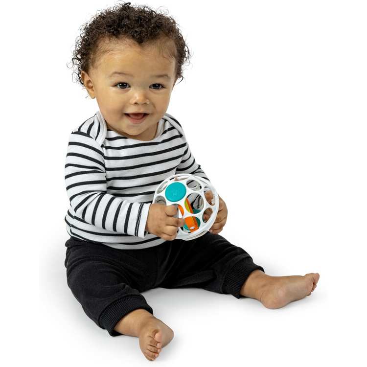 Baby Einstein Grip & Spin Oball Rattle Toy (0m+)