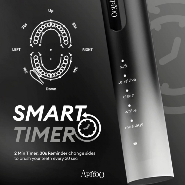 ApiYoo Sonic Electric Toothbrush TB-1-S