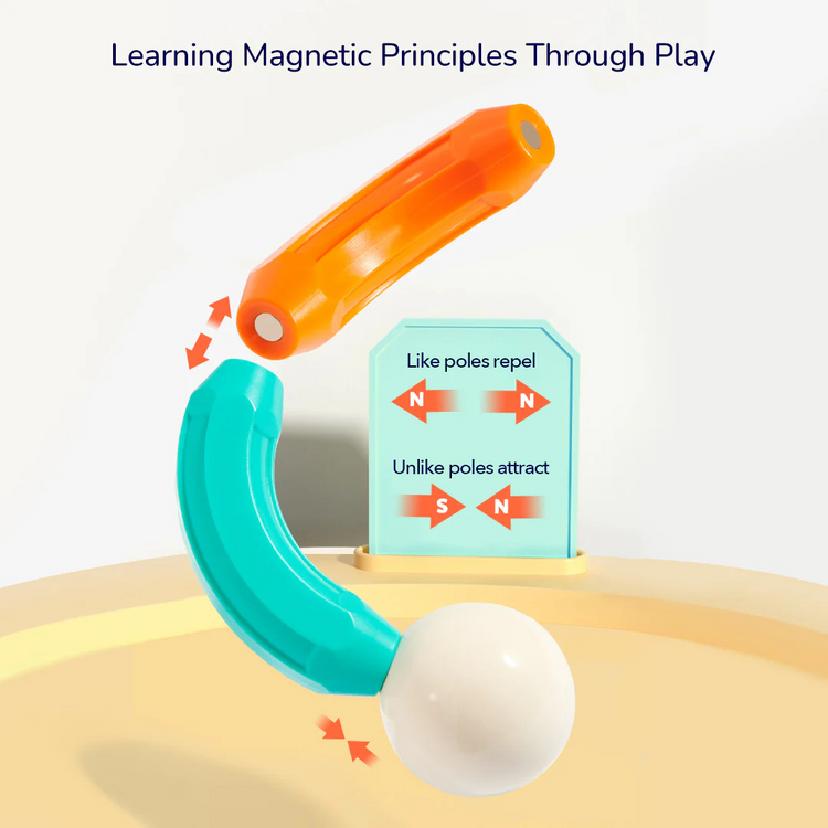 Mideer Rainbow Magnetic-Building Sticks