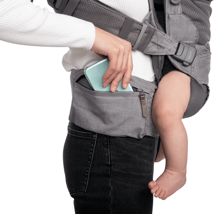 [PRE-ORDER] Nuna CUDL Baby Carrier - Softened Denim, 𝗘𝗿𝗴𝗼𝗻𝗼𝗺𝗶𝗰, 𝟰 𝗣𝗼𝘀𝗶𝘁𝗶𝗼𝗻𝘀