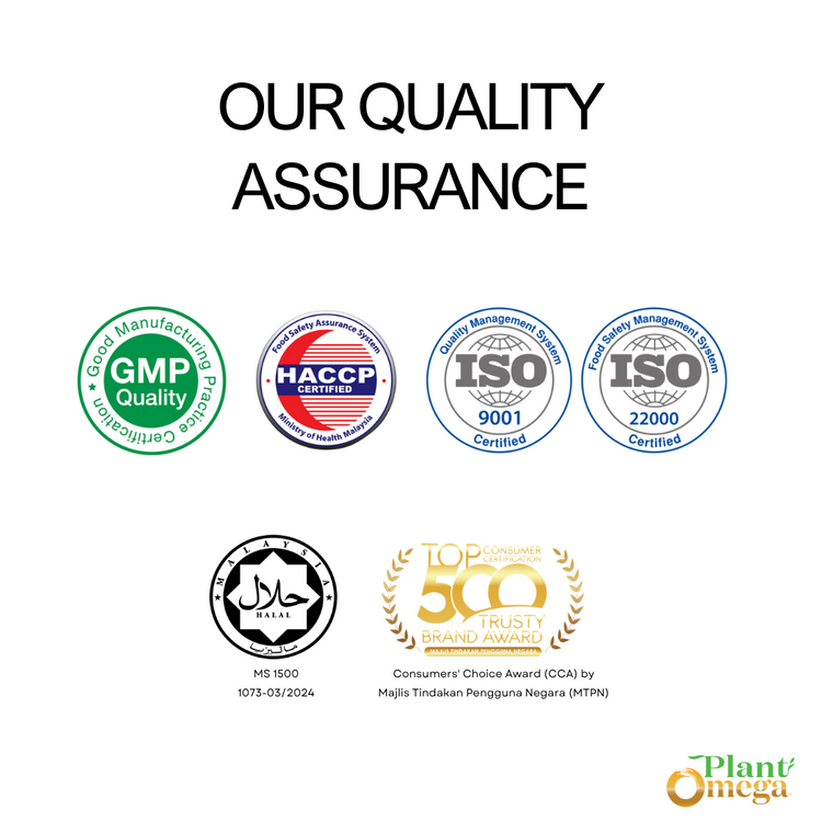 Premium Pure Plant Omega 800g [Halal]