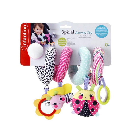 Infantino Spiral Activity Toys - Pink