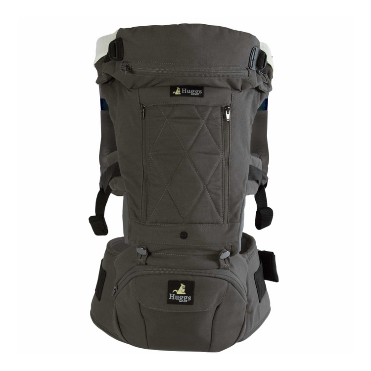 Abiie Huggs Hip Seat Baby Carrier With Patented Hipbelt (3M+)