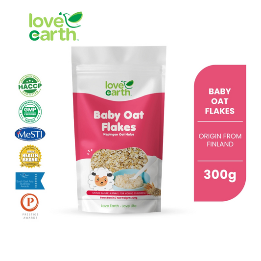 Love Earth Baby Instant Oat Flakes (300g)