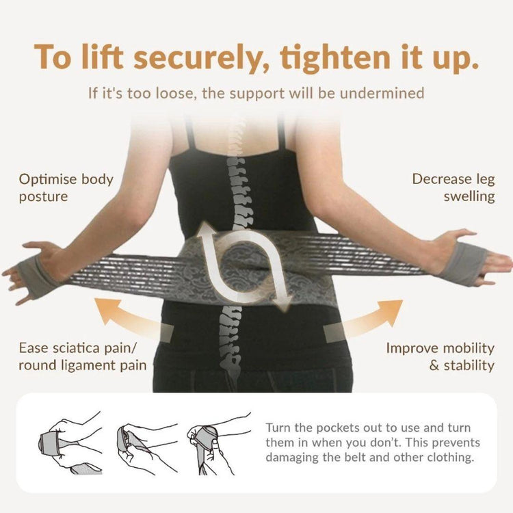 Mamaway Ergonomic Maternity Support Belt  | Back & Bump Relief | Belt Ibu Mengandung