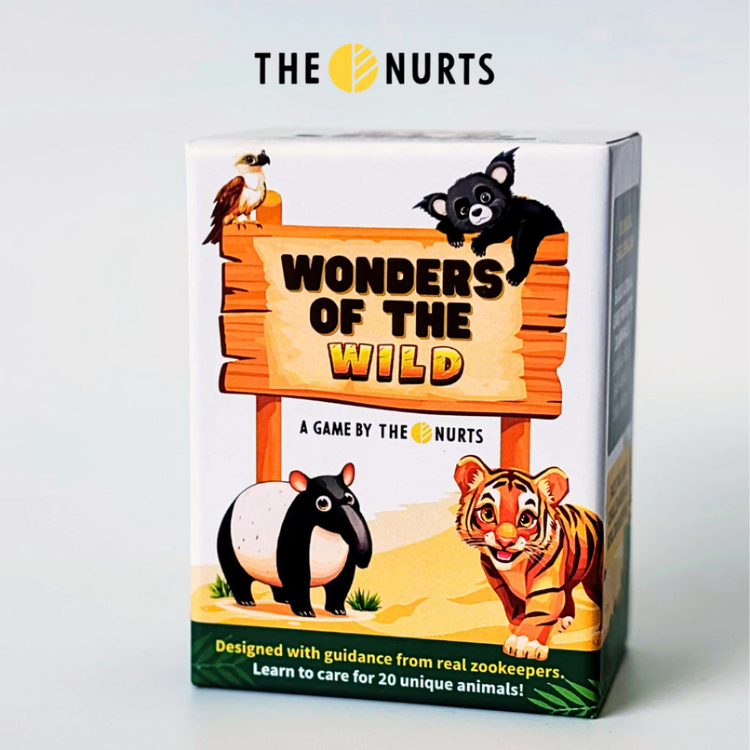 The Nurts Wonders of the Wild - A Bilingual Zoo Card Game
