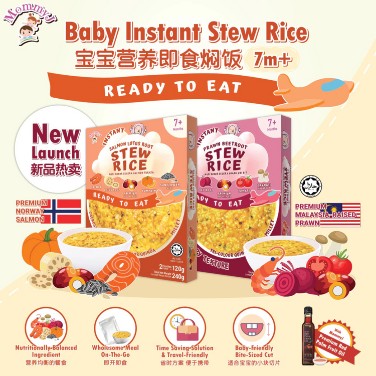 MommyJ Baby Instant Stew Rice 240g (7m+)