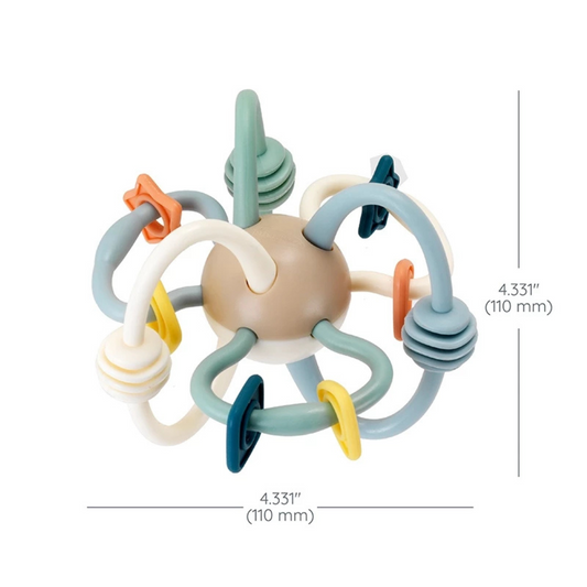 Infantino 316824 Rattle & Teether Bendy Tubes Suitable for 3+ Months