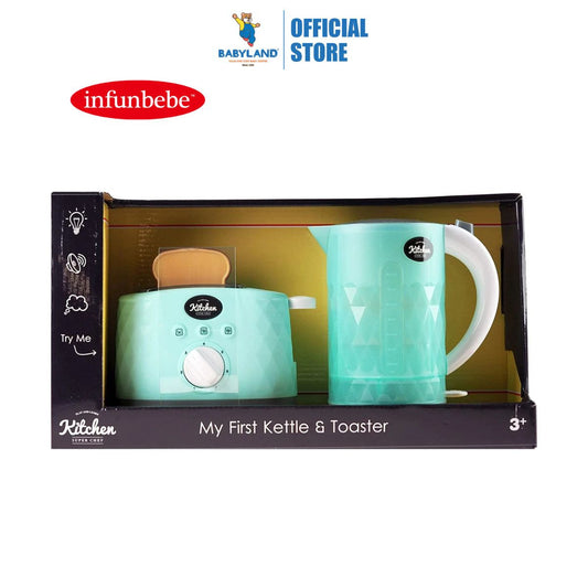 Infunbebe Kettle & Toaster (3y+) (Role Play Toy)