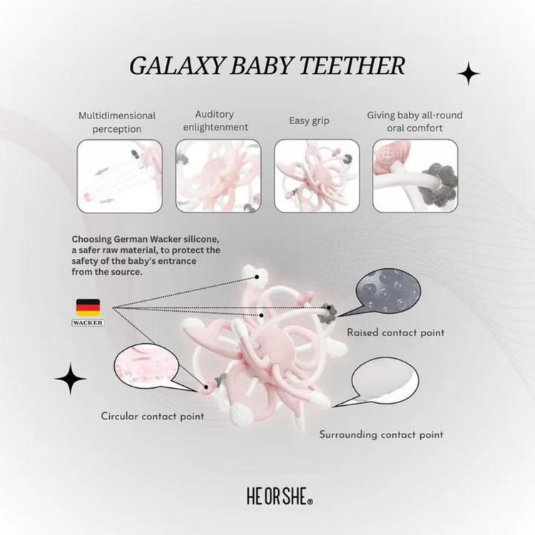 He Or She Galaxy Teether (6m+)