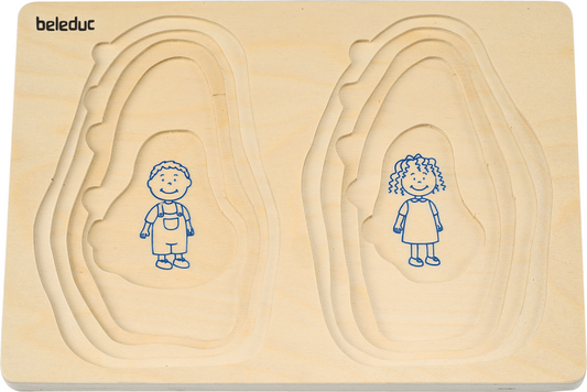 Beleduc 5 in 1 Puzzle (Grandpa and Grandma) (4yrs+)
