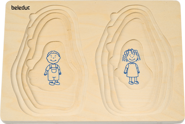 Beleduc 5 in 1 Puzzle (Grandpa and Grandma) (4yrs+)