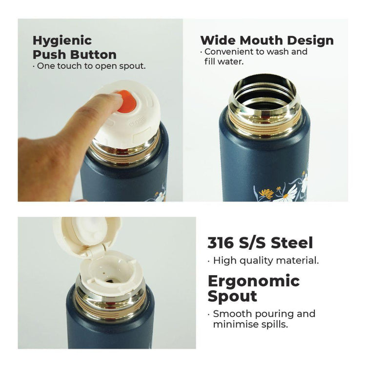 EE JIA Eplas Vacuum Flask 550ml (EVS-550) (Random Colour)