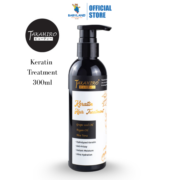 Takahiro Keratin Treatment 100ml - Anti Frizzy & Damaged Hair