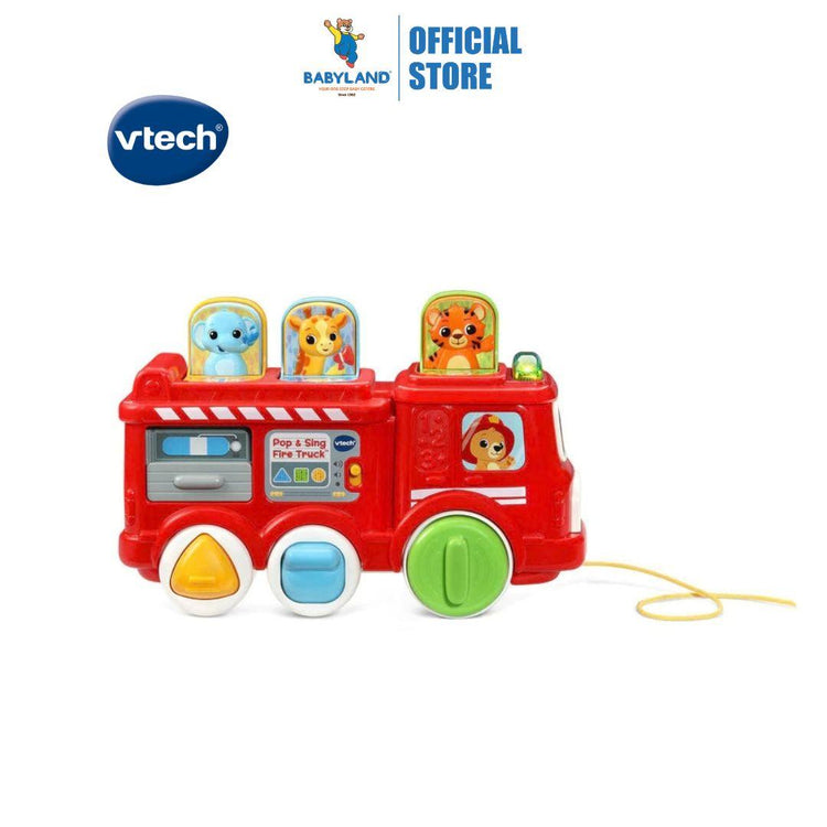 Vtech Pop & Sing Fire Truck (12-36m)