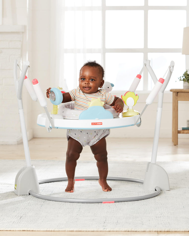 Skip Hop Silver Lining Cloud Play & Fold Jumper Swing (4m+)