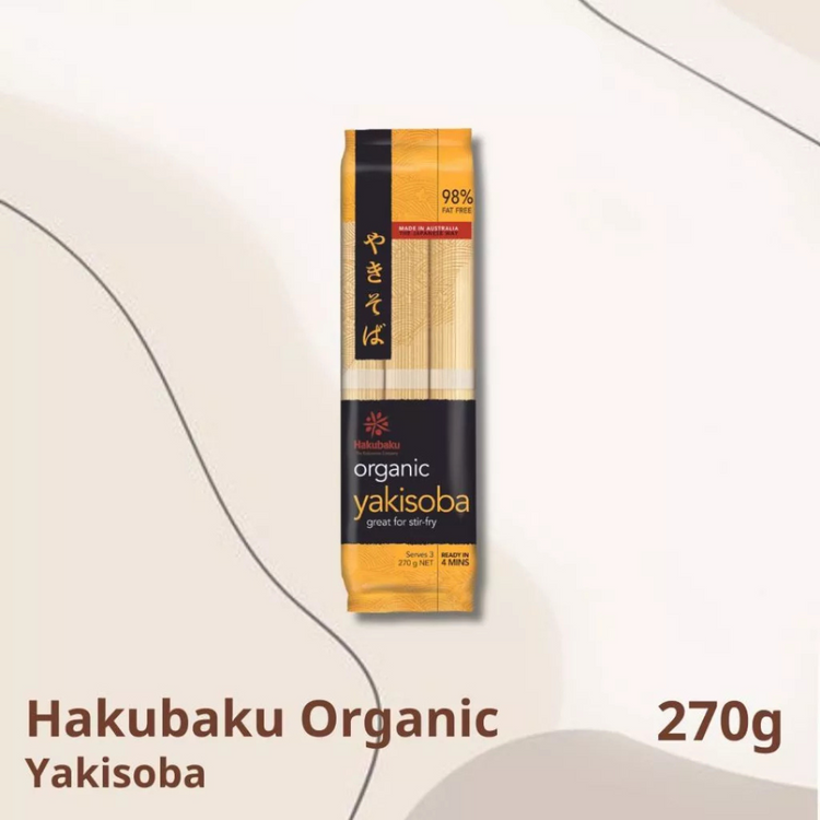 Hakubaku Organic Japanese Noodles | Halal | Made in Australia