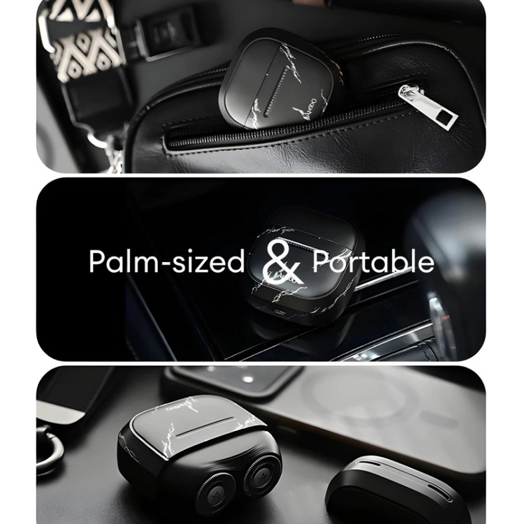 Apiyoo T3-2 Portable Marble Dual-Head Shaver