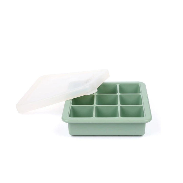 Haakaaa Food & Breastmilk Silicone Freezer Tray with Lid - 9 Compartments