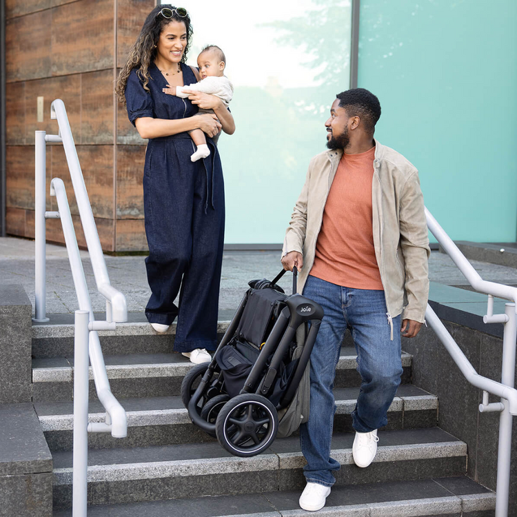 Joie Signature Finiti Multi-Mode Stroller - Ebony (Birth to 22 kg, approx. 4 years)