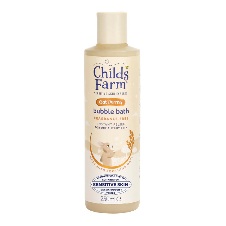 Childs Farm OatDerma Bubble Bath - Fragrance-Free (250ml)