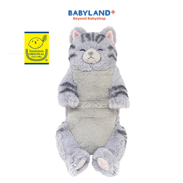 Sunlemon 8222 Sabashiro - Lying Cat Sleeping Face Stuffed Toy M