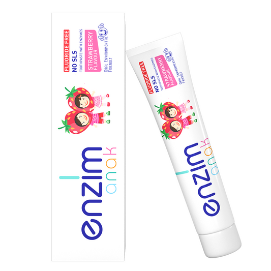 Enzim Anak Kids Toothpaste - Strawberry 50ml (0-5Y)